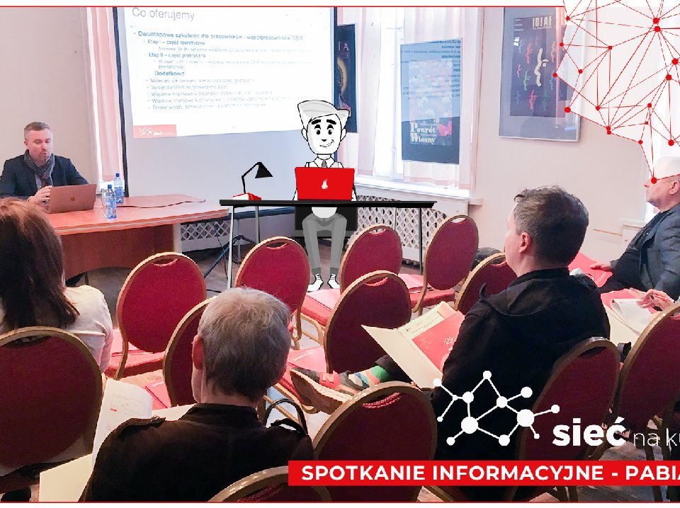 zdjęcie ze spotkania informacyjnego w Pabianicach